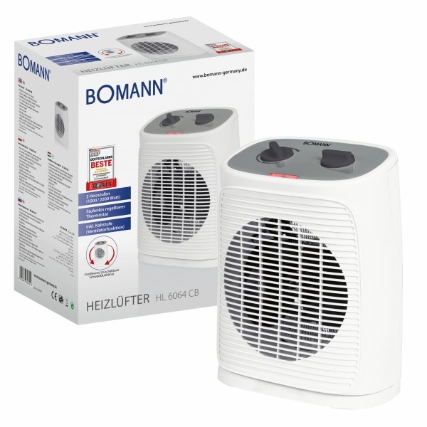 Termowentylator, grzejnik elektryczny Bomann HL 6064 CB