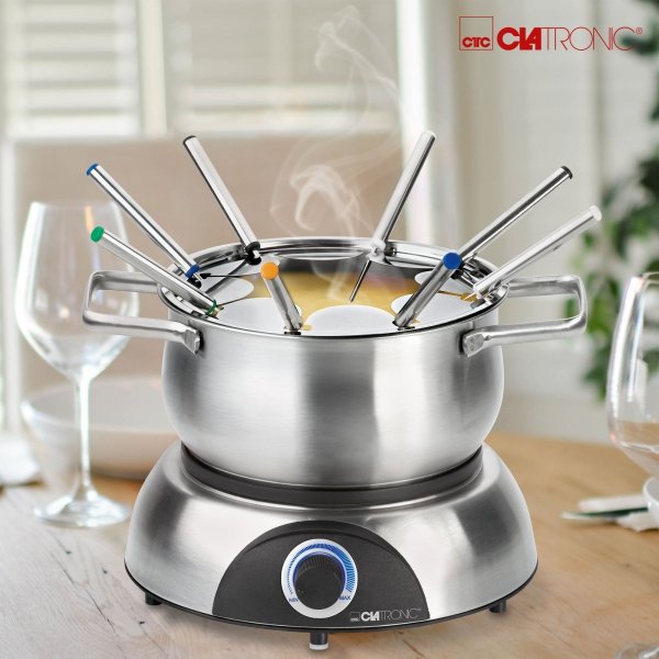 Zestaw do fondue ze stali szlachetnej Clatronic FD 3783