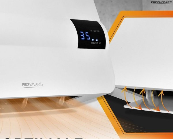 Termowentylator naścienny ProfiCare PC-HL 3116