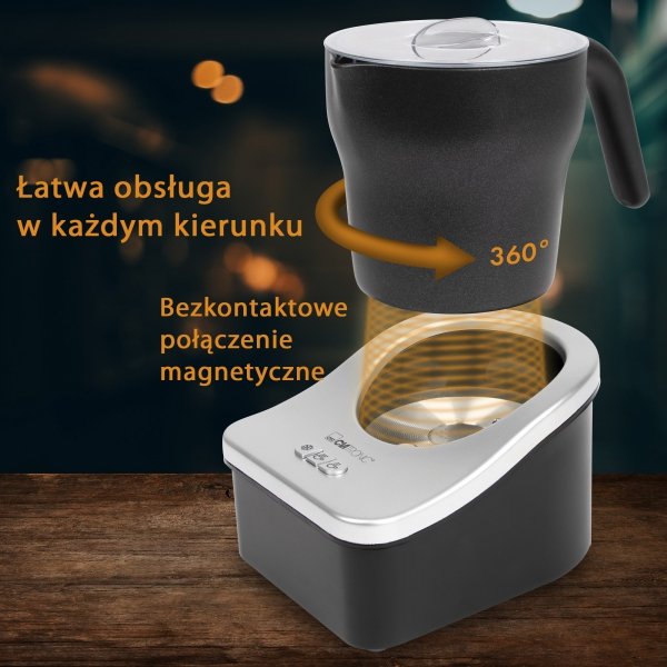 Spieniacz do mleka podgrzewacz Clatronic MS 3326