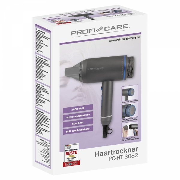 Suszarka do włosów z jonizatorem ProfiCare PC-HT 3082