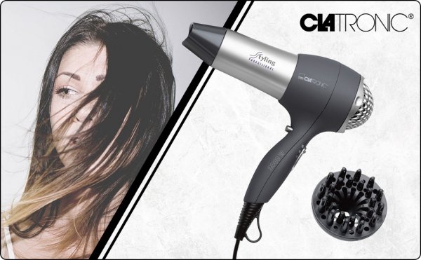 Suszarka z dyfuzorem Clatronic HTD 3055