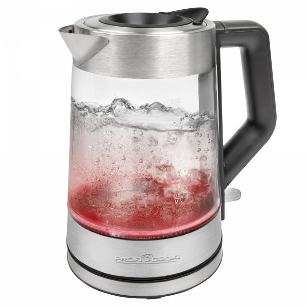 Czajnik elektryczny szklany 1,7L ProfiCook PC-WKS 1190 G