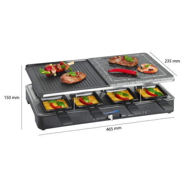 Grill elektryczny Raclette Clatronic RG 3518