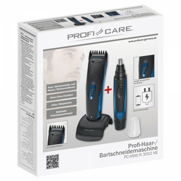 Zestaw strzyżarka + trymer ProfiCare PC-HSM/R 3052 NE