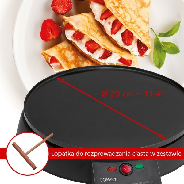 Urządzenie do pieczenia naleśników Bomann CM CB 2221