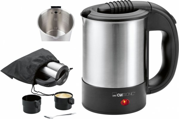 Czajnik elektryczny podróżny 0,5L BPA FREE Clatronic WKR 3624