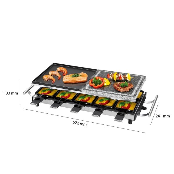 Grill elektryczny raclette 2w1 ProfiCook PC-RG 1144