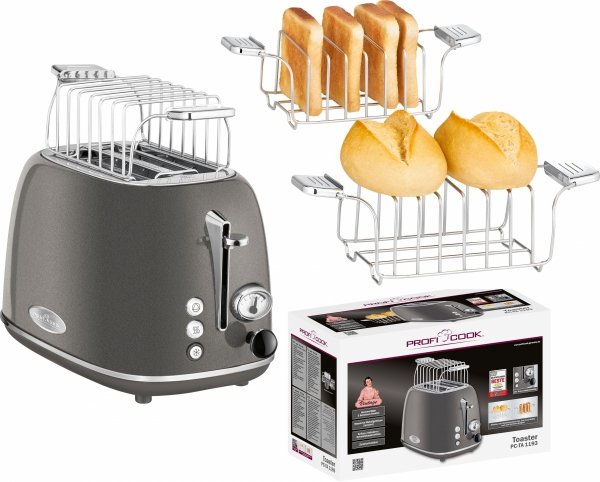Toster opiekacz ProfiCook PC-TA 1193 (antracyt)