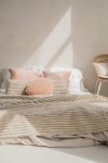 Beige Tagesdecke 220x140 Cord