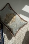 Beige Set of 3 Decorative Pillows Tisimi