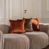 Rust Glamour Decorative Pillow
