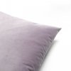Velvet jasno fioletowa poduszka dekoracyjna 50x30