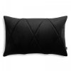 Black decorative pillow set Velvet + Glamour