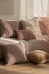 Cream Pepita Decorative Pillow 50x50