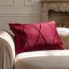 Touch Decorative Pillow Burgundy 45x45 MOODI