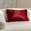 Czerwona poduszka dekoracyjna 50x30 Tisimi