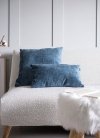 Bergen błękitna poduszka dekoracyjna 50x30