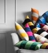  Stripes niebiesko granatowa poduszka dekoracyjna 50x30