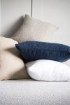 Cozy granatowa poduszka dekoracyjna 60x40