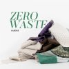 Srebrna mieniąca poduszka dekoracyjna 30x50 ZERO WASTE ZW082