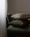 Cozy zielona poduszka dekoracyjna boucle 60x40