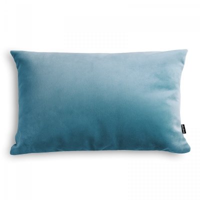 Velvet himmelblaue Dekokissen 50x30 cm