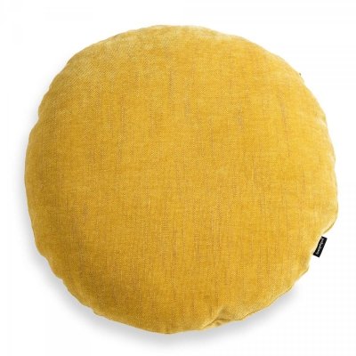 Rolo Round Yellow Decorative Pillow 45