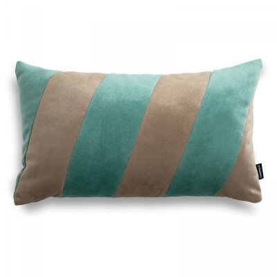 Stripes Beige-Mint Decorative Cushion 50x30