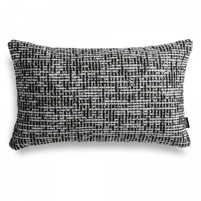 Teli Black-Gray Decorative Pillow 50x30