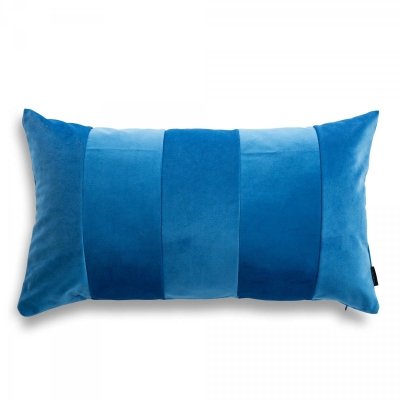 Stripes jasno niebieska poduszka dekoracyjna 50x30 ZERO WASTE