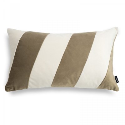 Stripes beżowo kremowa poduszka dekoracyjna 50x30