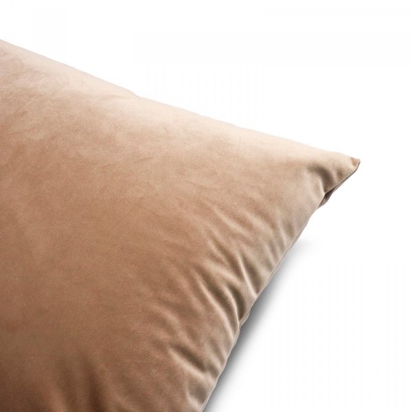 Velvet jasno beżowa poduszka dekoracyjna 50x30