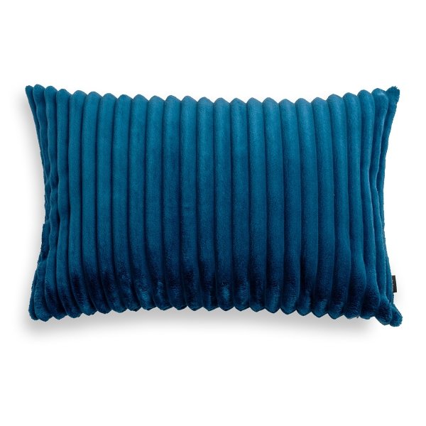 Marineblaues Schlafzimmer-Set Colet – 2 Kissen + Tagesdecke.