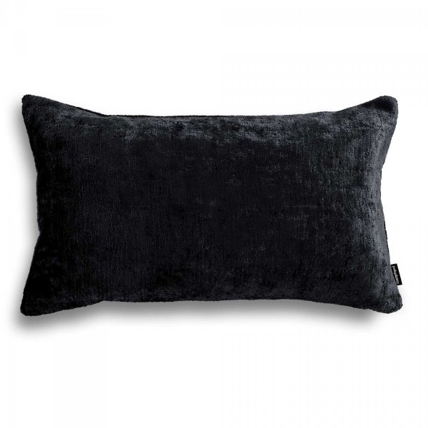 Bergen black decorative cushion 50x30