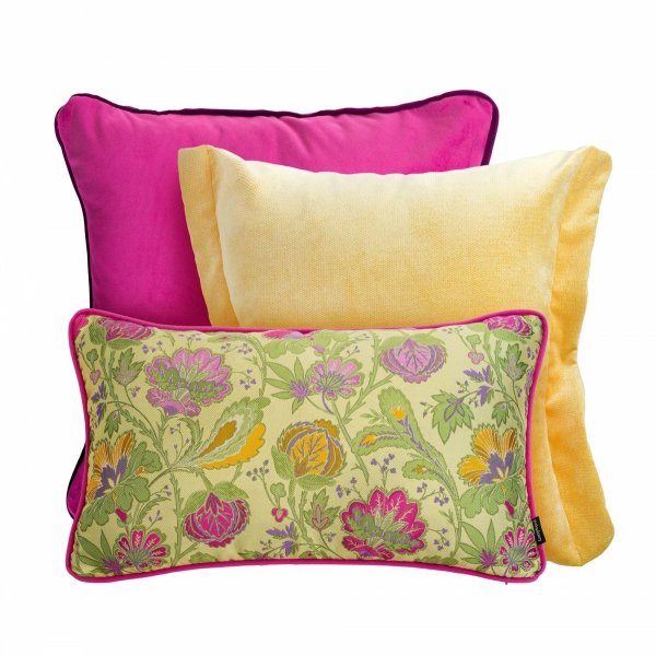 Pepper Bright Yellow Decorative Cushion 50x40