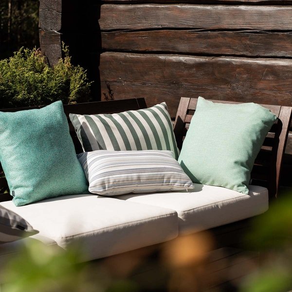 Turquoise Garden Pillow Barbados 45x45