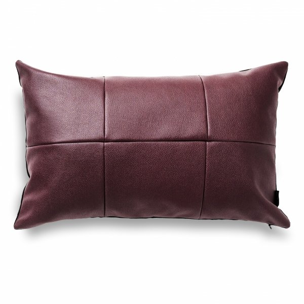 Leather Pillow Spark II Black