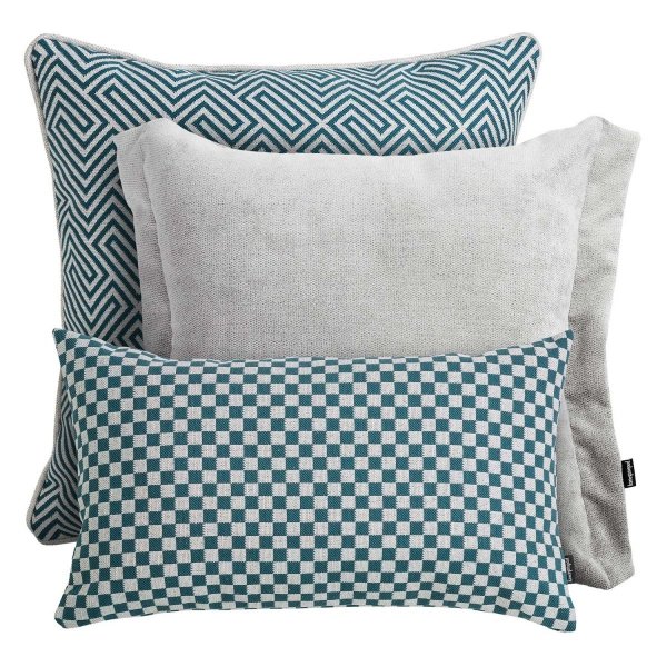 Marine Mosaic Decorative Pillow Set