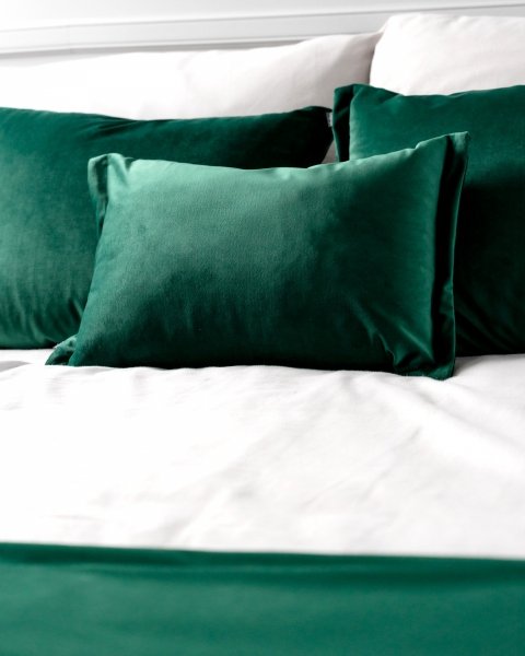 Zielony 4 elementowy komplet sypialniany