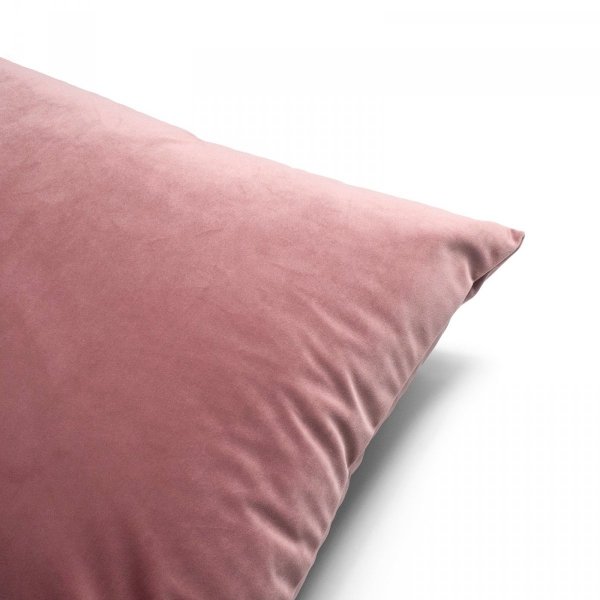 Velvet ciemno różowa poduszka dekoracyjna 45x45