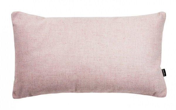 Pastelowa różowa poduszka dekoracyjna 50x30 cm.