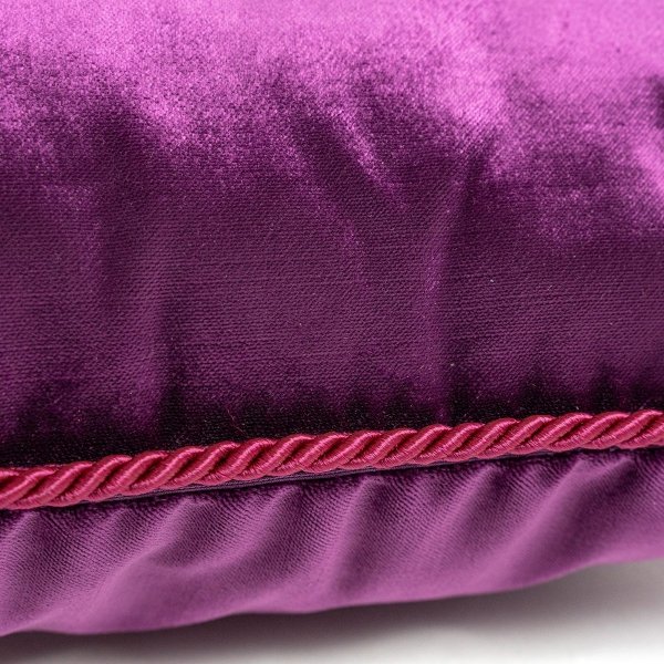Fioletowa poduszka dekoracyjna Glamour 