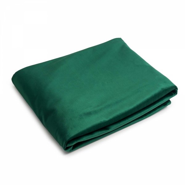 Ciemno zielona narzuta na łóżko 220x140 Velvet