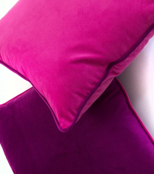 DUO fioletowa poduszka dekoracyjna 40x40
