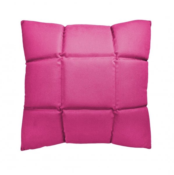 Trix duża poduszka dekoracyjna 50x50 cm. różowa MOODI