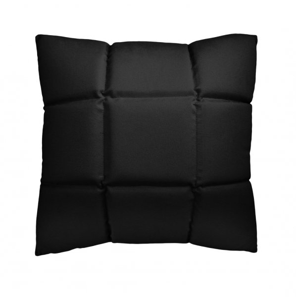 Trix duża poduszka dekoracyjna 50x50 cm. czarna  MOODI