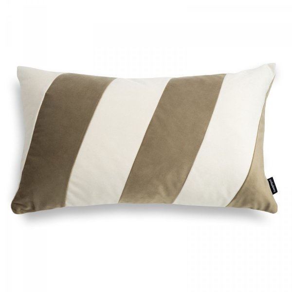 Stripes beżowo kremowa poduszka dekoracyjna 50x30