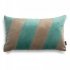 Stripes Beige-Mint Decorative Cushion 50x30