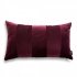 Stripes Burgundy Decorative Pillow 50x30 ZERO WASTE